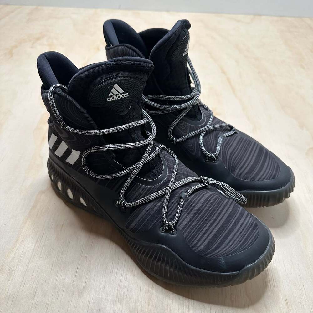 Adidas Crazy Explosive Boost GEOFIT Basketball Shoes Black